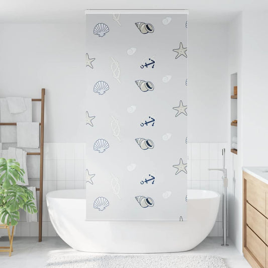 Duschrollo mit Kassette 100x240 cm Stoffbreite 96 cm