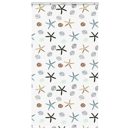 Duschrollo mit Kassette 130x240 cm Stoffbreite 126 cm