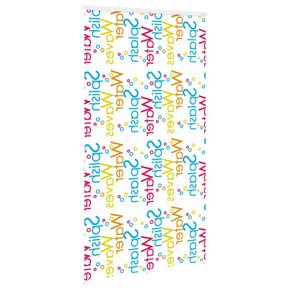 Duschrollo mit Kassette 120x240 cm Stoffbreite 116 cm