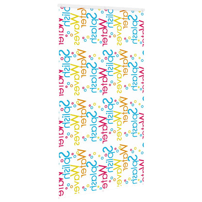 Duschrollo mit Kassette 130x240 cm Stoffbreite 126 cm