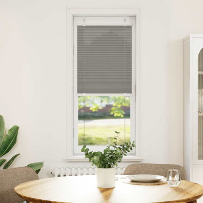 Plissee Anthrazit 40x150 cm Stoffbreite 39,4 cm Polyester