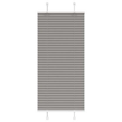 Plissee Anthrazit 55x150 cm Stoffbreite 54,4 cm Polyester