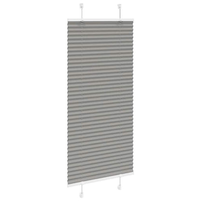 Plissee Anthrazit 55x150 cm Stoffbreite 54,4 cm Polyester