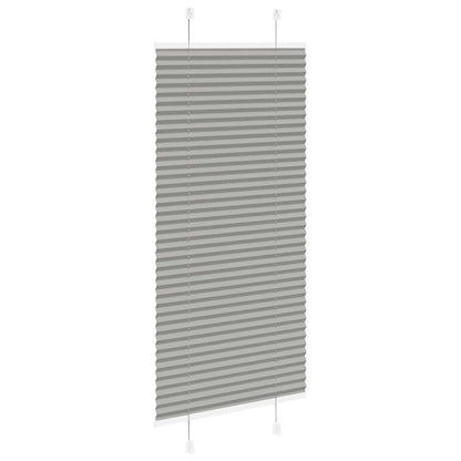 Plissee Anthrazit 55x150 cm Stoffbreite 54,4 cm Polyester