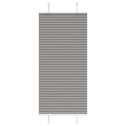 Plissee Anthrazit 60x150 cm Stoffbreite 59,4 cm Polyester