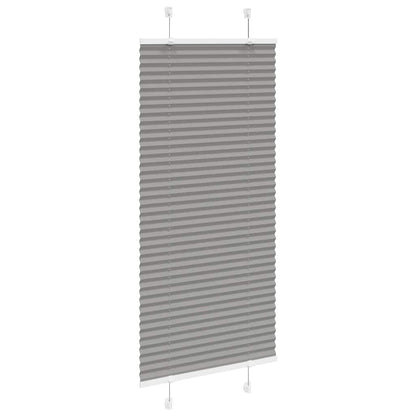 Plissee Anthrazit 60x150 cm Stoffbreite 59,4 cm Polyester