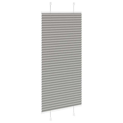 Plissee Anthrazit 60x150 cm Stoffbreite 59,4 cm Polyester