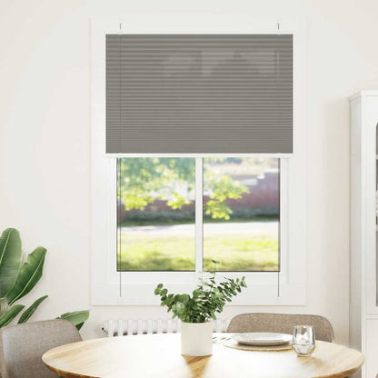 Plissee Anthrazit 95x150 cm Stoffbreite 94,4 cm Polyester