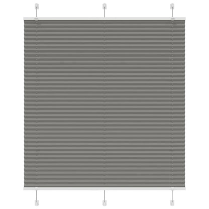 Plissee Anthrazit 115x150 cm Stoffbreite 114,4 cm Polyester
