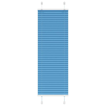 Plissee Blau 45x100 cm Stoffbreite 44,4 cm Polyester