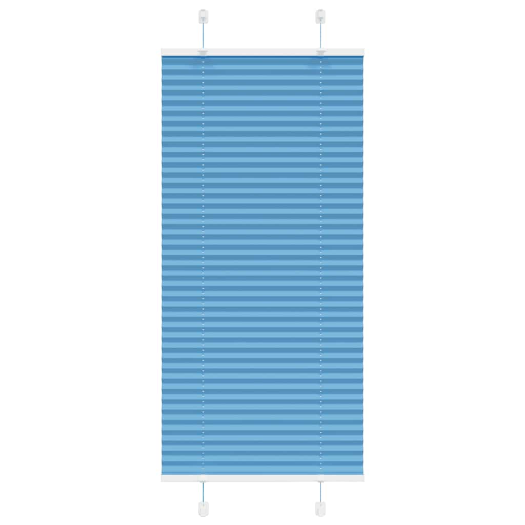 Plissee Blau 60x100 cm Stoffbreite 59,4 cm Polyester