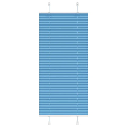 Plissee Blau 60x100 cm Stoffbreite 59,4 cm Polyester