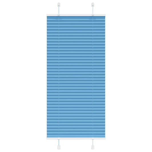 Plissee Blau 60x100 cm Stoffbreite 59,4 cm Polyester