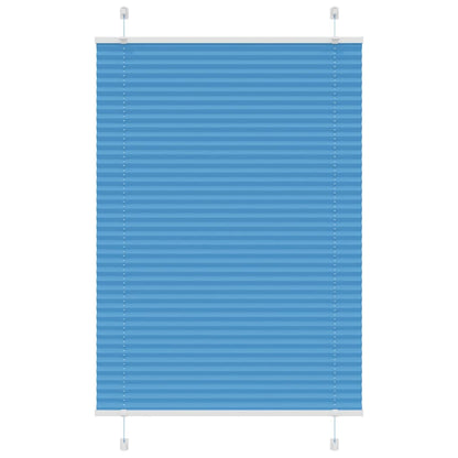 Plissee Blau 70x100 cm Stoffbreite 69,4 cm Polyester