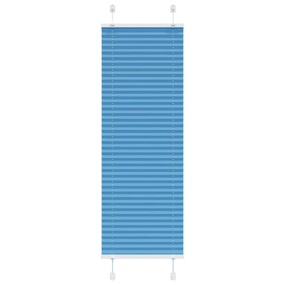Plissee Blau 40x150 cm Stoffbreite 39,4 cm Polyester