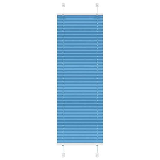 Plissee Blau 50x150 cm Stoffbreite 49,4 cm Polyester