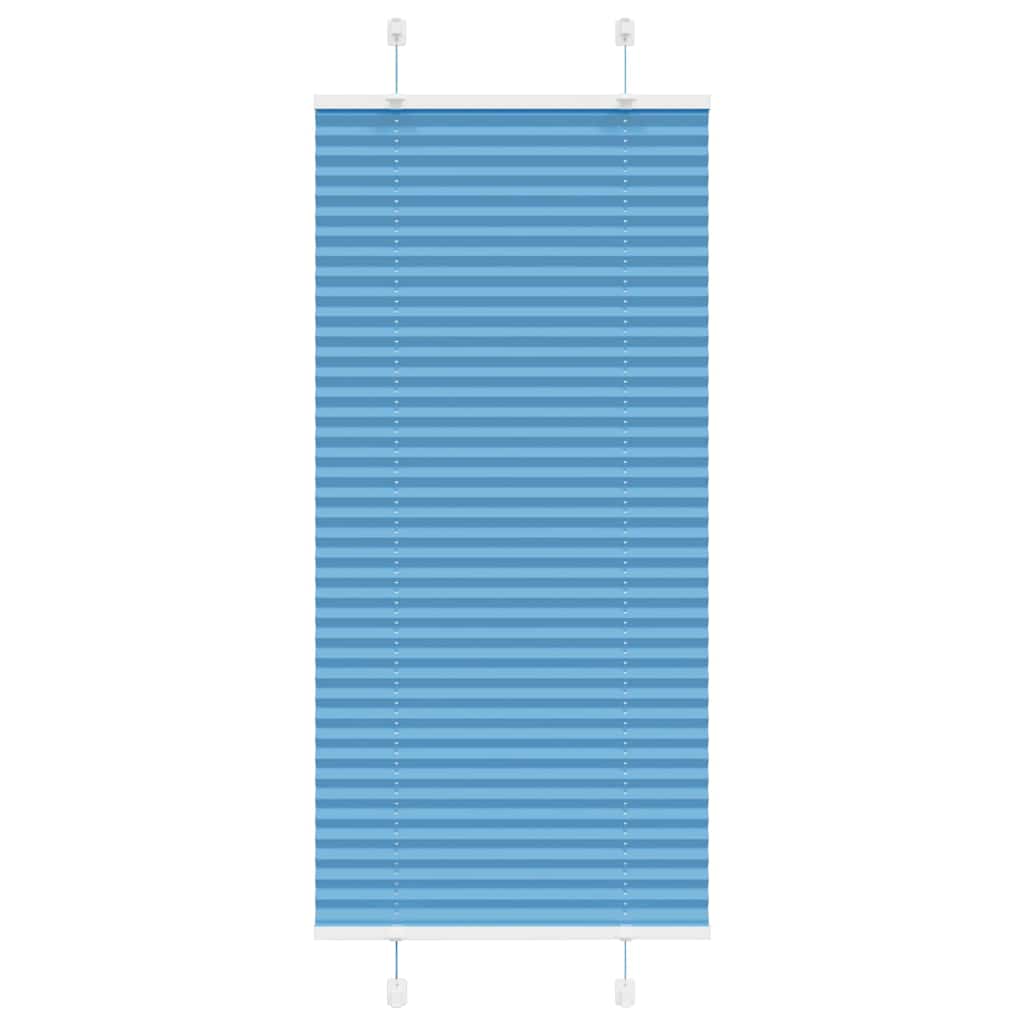 Plissee Blau 60x150 cm Stoffbreite 59,4 cm Polyester