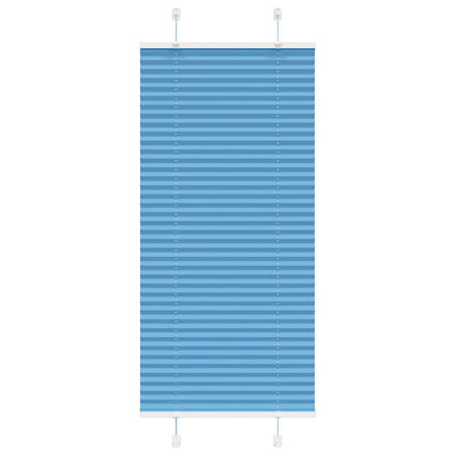Plissee Blau 65x150 cm Stoffbreite 64,4 cm Polyester