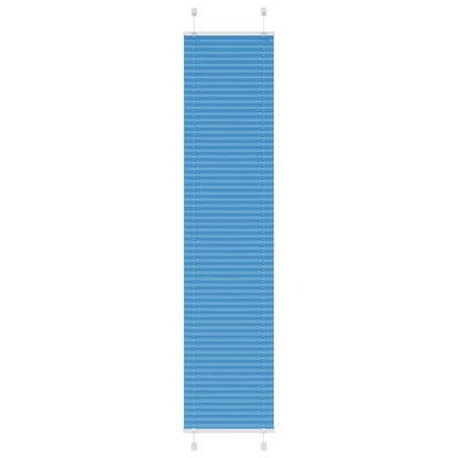 Plissee Blau 40x200 cm Stoffbreite 39,4 cm Polyester