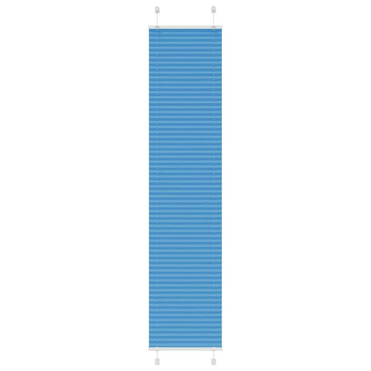 Plissee Blau 40x200 cm Stoffbreite 39,4 cm Polyester