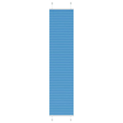 Plissee Blau 50x200 cm Stoffbreite 49,4 cm Polyester