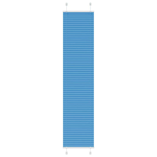 Plissee Blau 50x200 cm Stoffbreite 49,4 cm Polyester