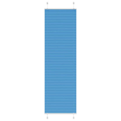 Plissee Blau 60x200 cm Stoffbreite 59,4 cm Polyester