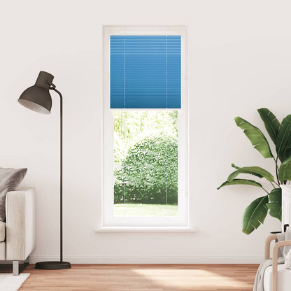 Plissee Blau 70x200 cm Stoffbreite 69,4 cm Polyester