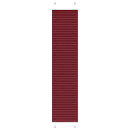 Plissee Bordeauxrot 45x200 cm Stoffbreite 44,4 cm Polyester