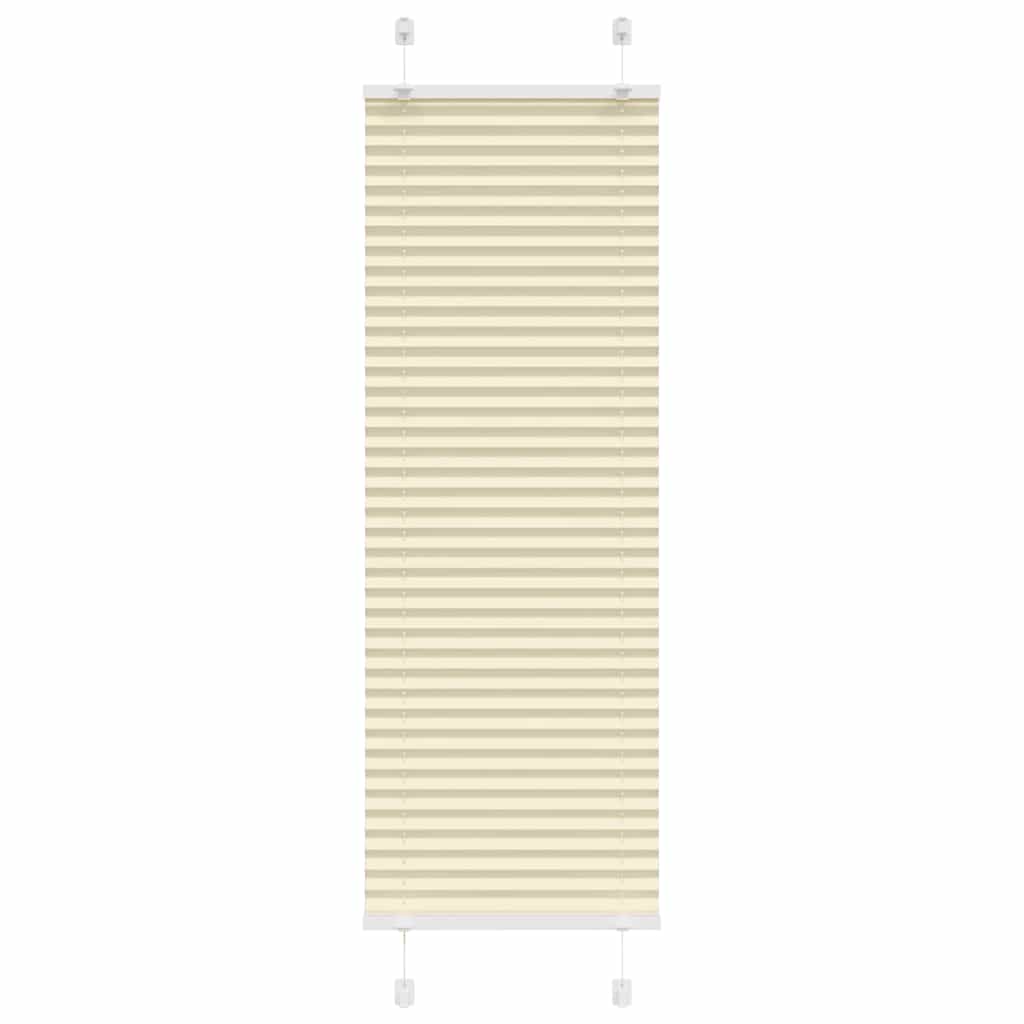 Plissee Creme 45x100 cm Stoffbreite 44,4 cm Polyester