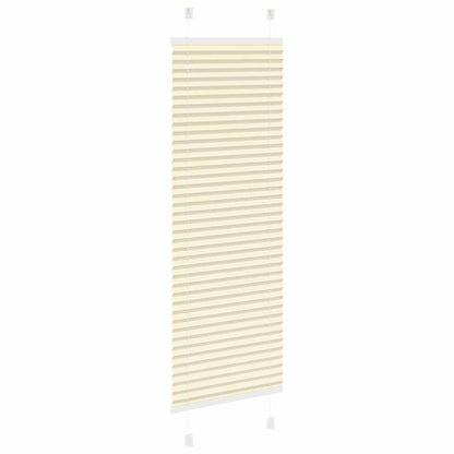 Plissee Creme 45x100 cm Stoffbreite 44,4 cm Polyester