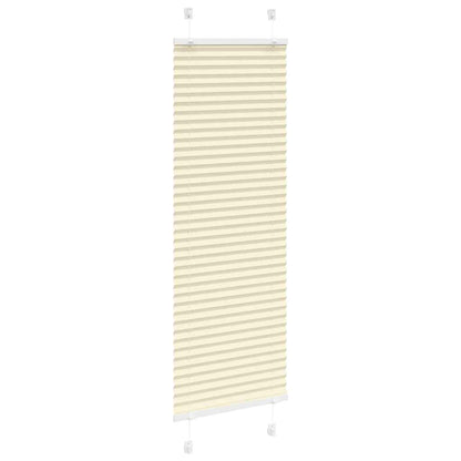 Plissee Creme 50x100 cm Stoffbreite 49,4 cm Polyester