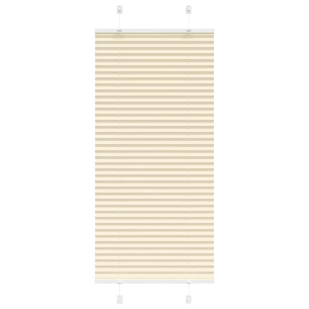 Plissee Creme 65x100 cm Stoffbreite 64,4 cm Polyester