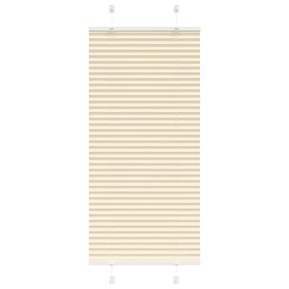 Plissee Creme 65x100 cm Stoffbreite 64,4 cm Polyester