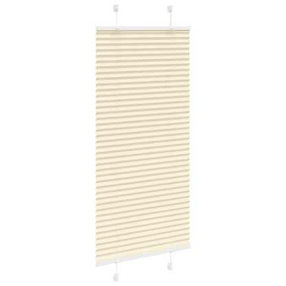 Plissee Creme 65x100 cm Stoffbreite 64,4 cm Polyester