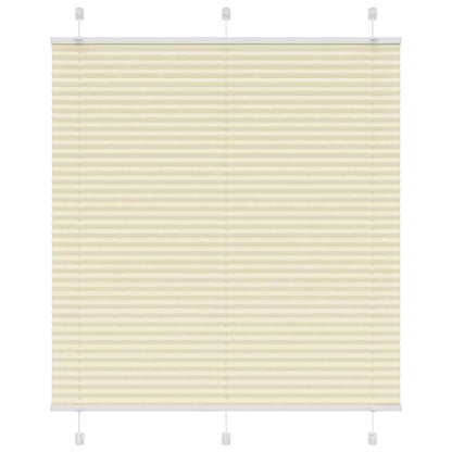 Plissee Creme 115x100 cm Stoffbreite 114,4 cm Polyester