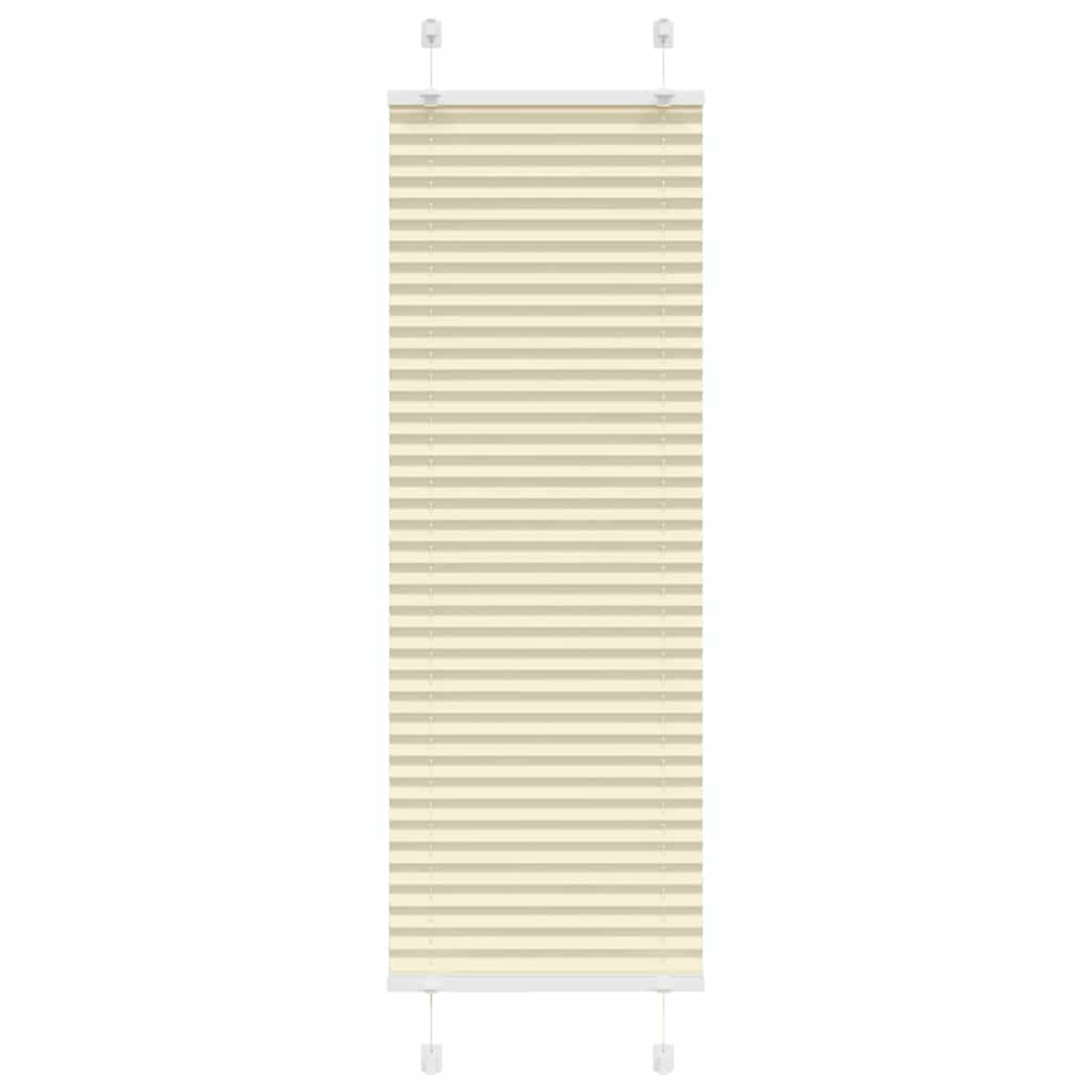 Plissee Creme 45x150 cm Stoffbreite 44,4 cm Polyester