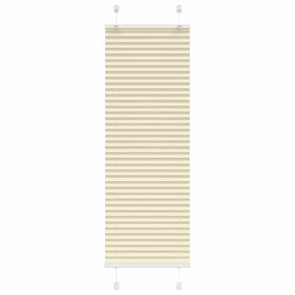 Plissee Creme 45x150 cm Stoffbreite 44,4 cm Polyester