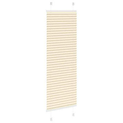 Plissee Creme 45x150 cm Stoffbreite 44,4 cm Polyester