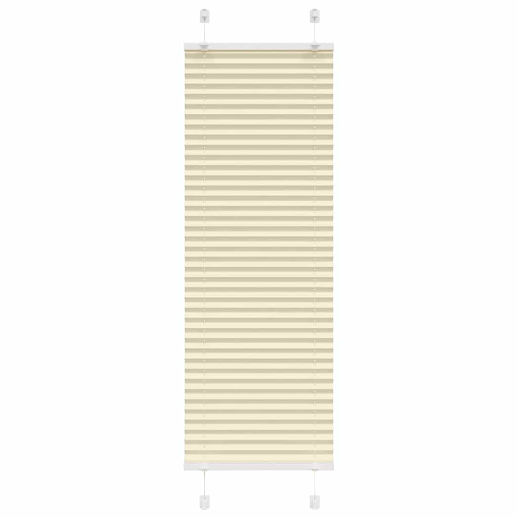 Plissee Creme 50x150 cm Stoffbreite 49,4 cm Polyester