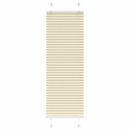 Plissee Creme 50x150 cm Stoffbreite 49,4 cm Polyester