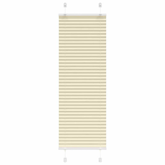 Plissee Creme 50x150 cm Stoffbreite 49,4 cm Polyester
