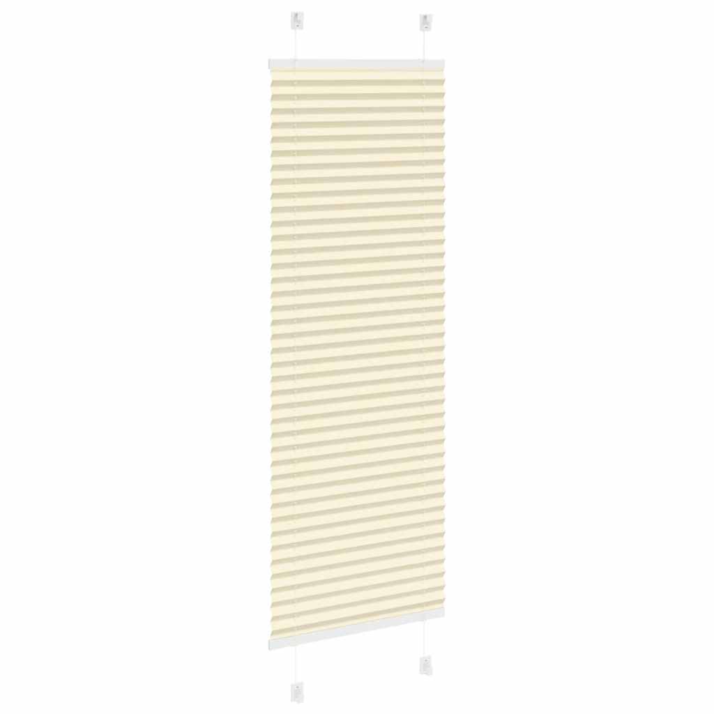 Plissee Creme 50x150 cm Stoffbreite 49,4 cm Polyester