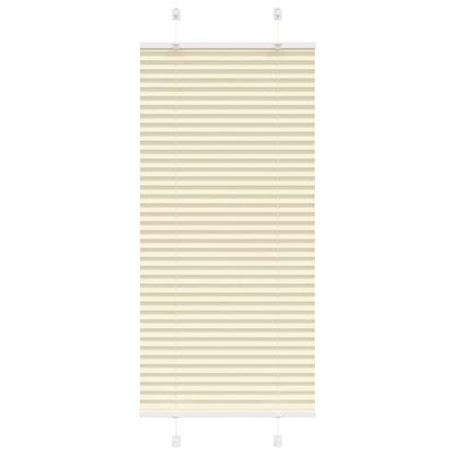 Plissee Creme 55x150 cm Stoffbreite 54,4 cm Polyester