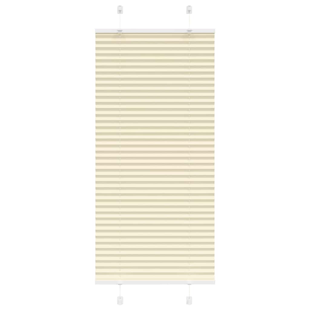 Plissee Creme 60x150 cm Stoffbreite 59,4 cm Polyester