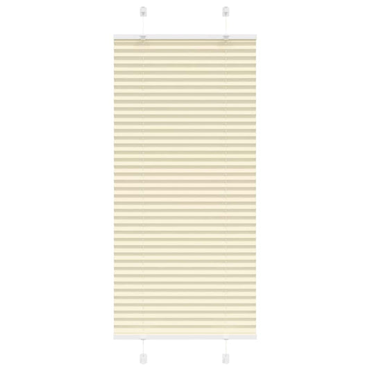Plissee Creme 60x150 cm Stoffbreite 59,4 cm Polyester