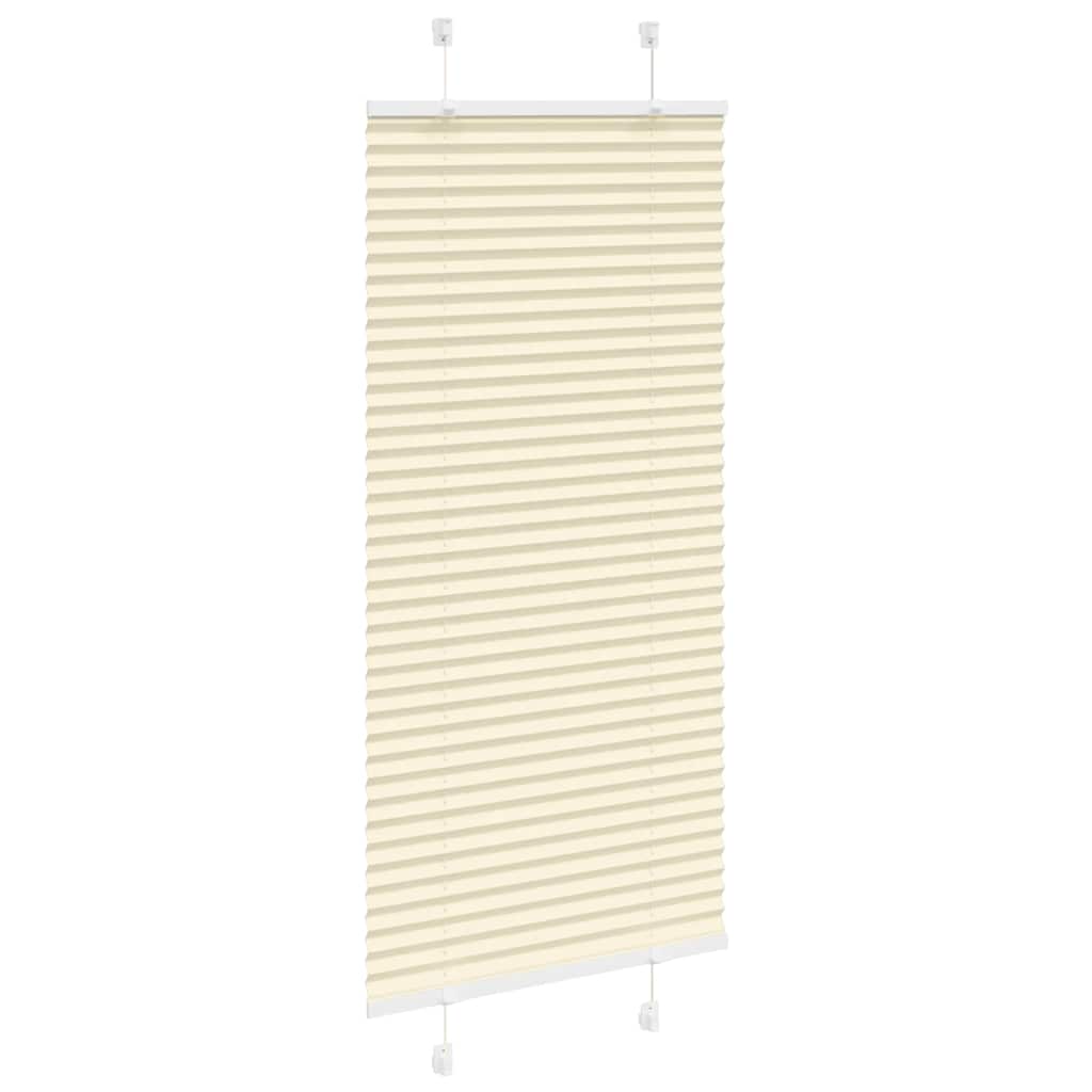 Plissee Creme 60x150 cm Stoffbreite 59,4 cm Polyester