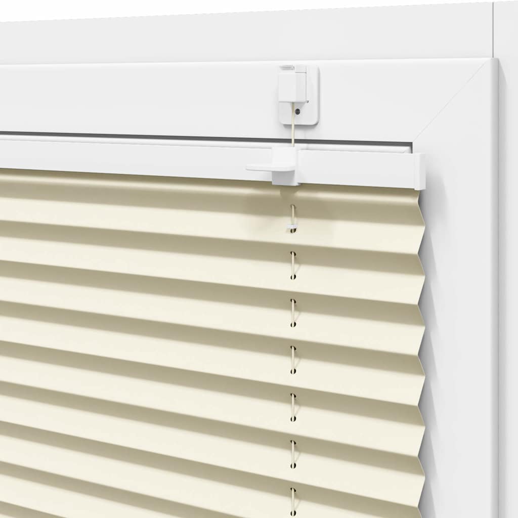 Plissee Creme 60x150 cm Stoffbreite 59,4 cm Polyester