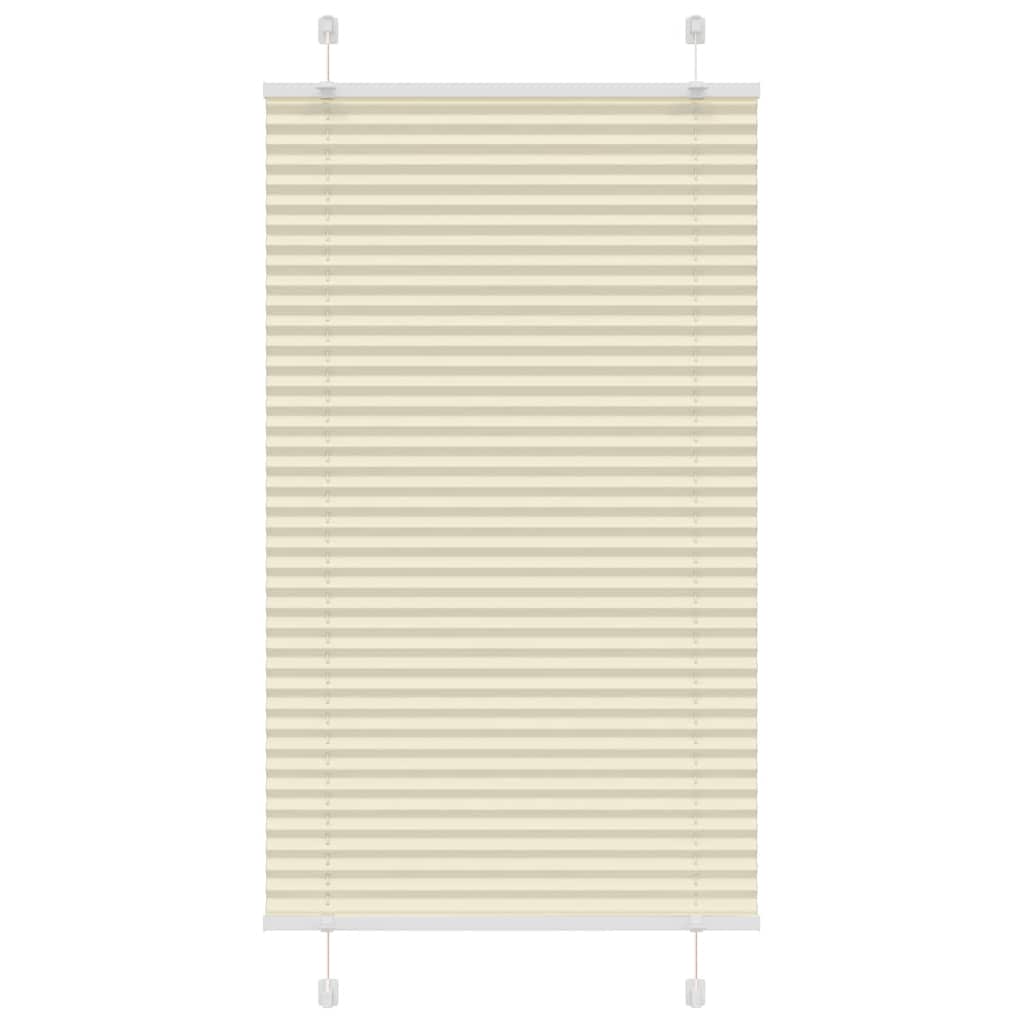 Plissee Creme 75x150 cm Stoffbreite 74,4 cm Polyester