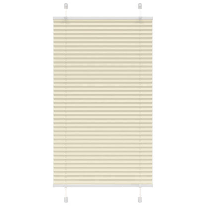 Plissee Creme 75x150 cm Stoffbreite 74,4 cm Polyester